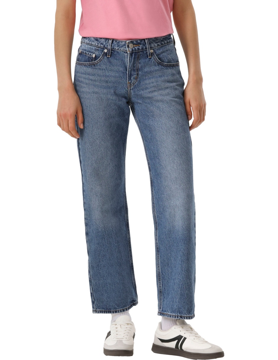 Jeans straight cintura para mujer Jeans straight cintura para mujer