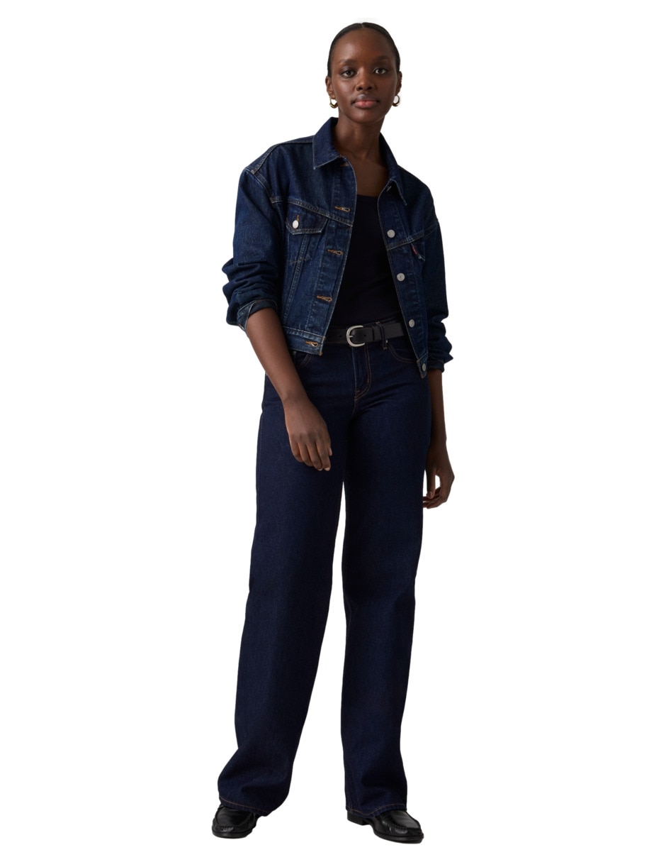 Jeans loose cintura para mujer 6