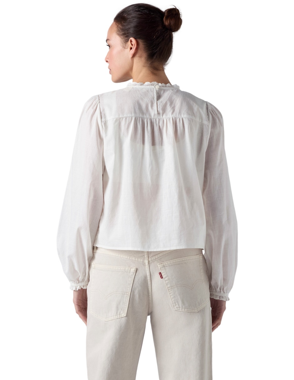 Blusa manga larga para mujer 2