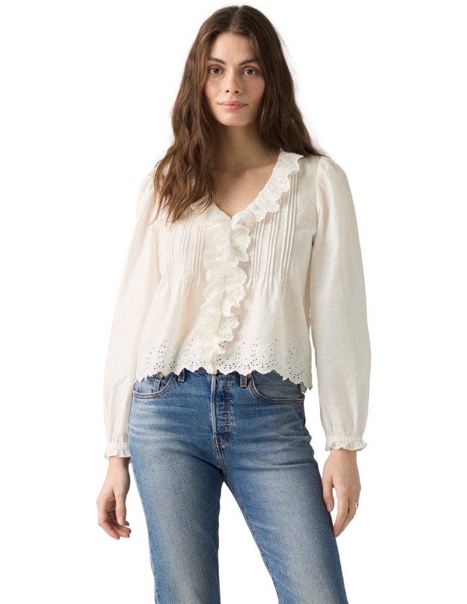 Blusa manga larga para mujer Blusa manga larga para mujer