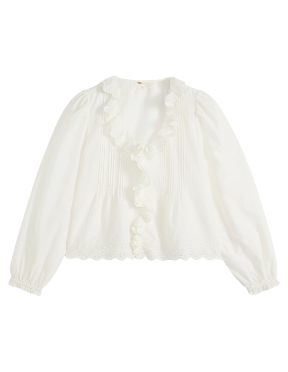 Blusa manga larga para mujer 5