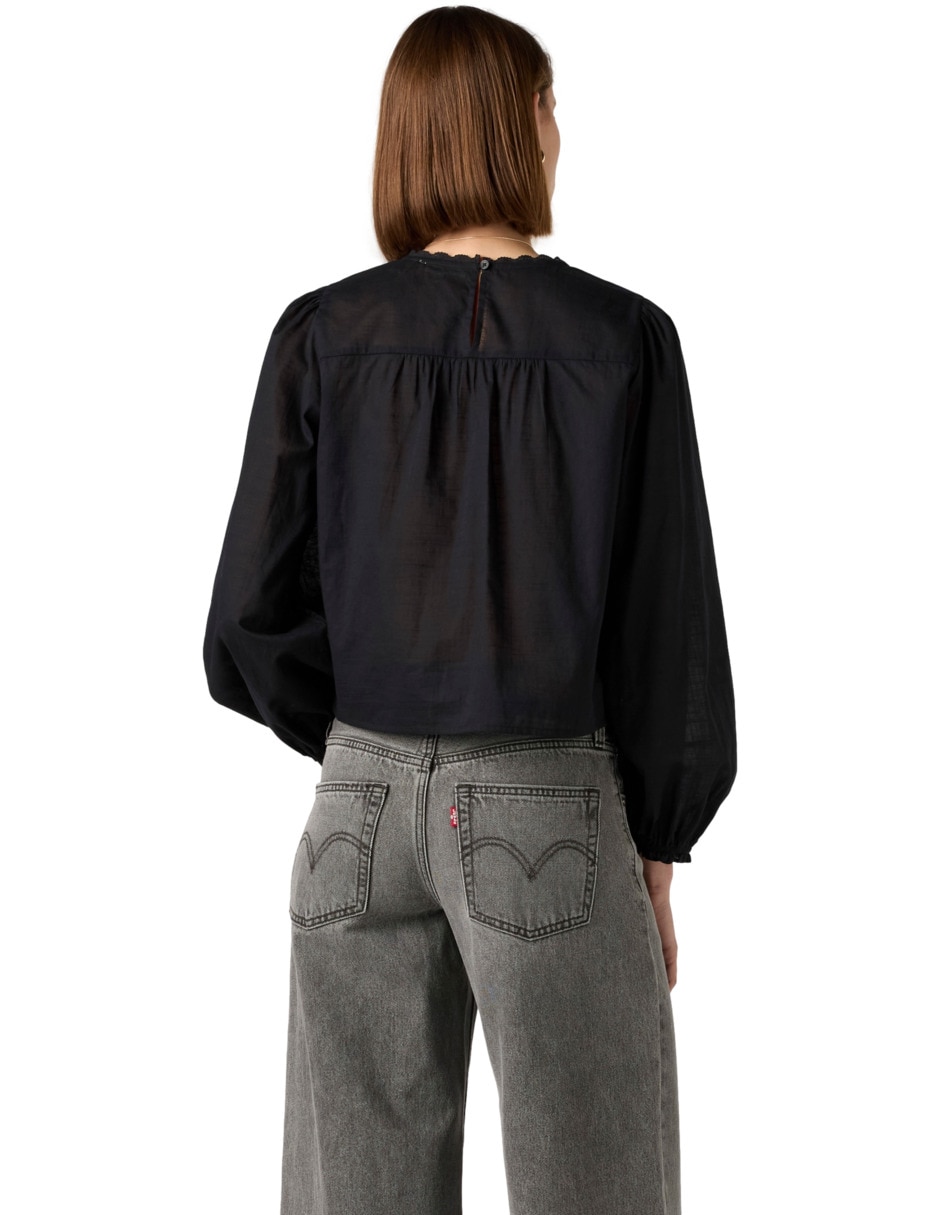 Blusa manga larga para mujer 2