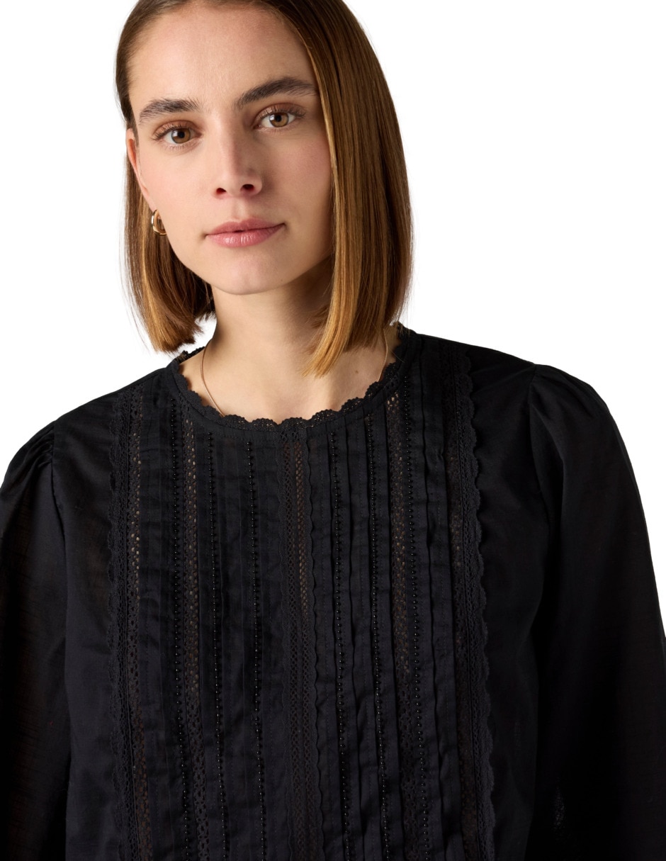Blusa manga larga para mujer 3