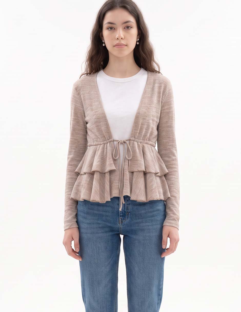 Suéter cuello abierto para mujer 3