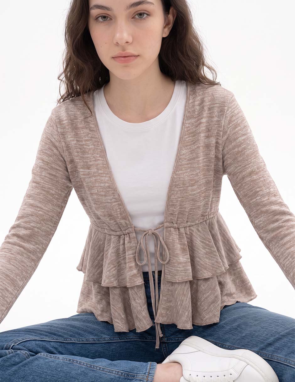 Suéter cuello abierto para mujer 2