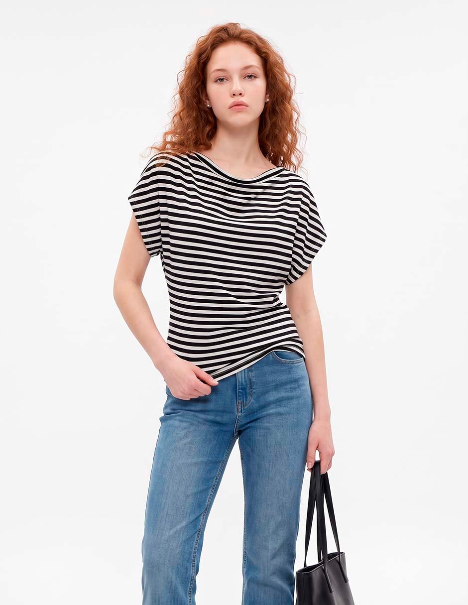 Blusa manga corta para mujer 1