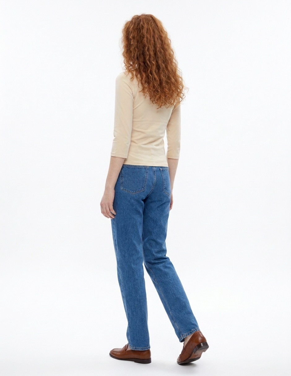 Blusa manga 3/4 para mujer 2