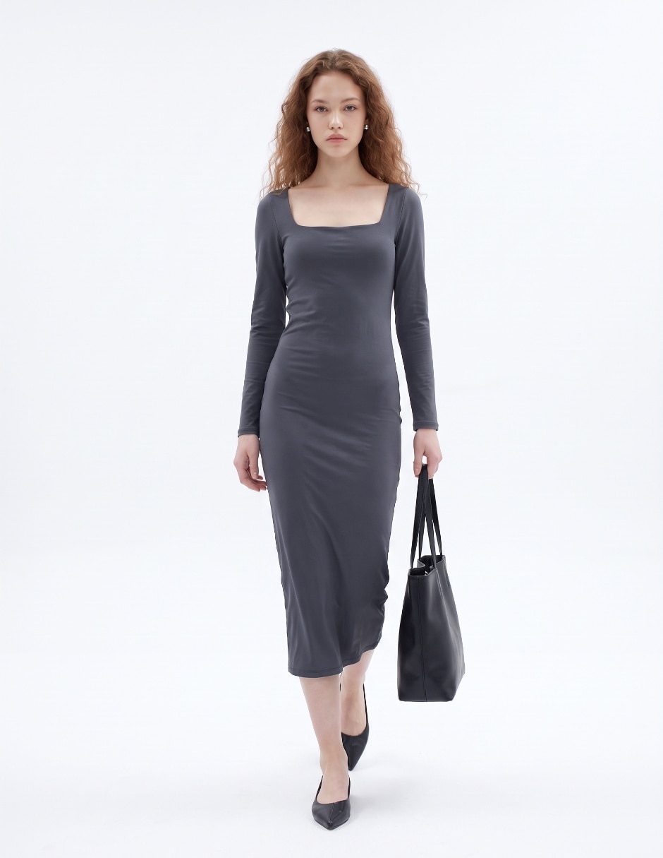 Vestido 3/4 casual para mujer 3