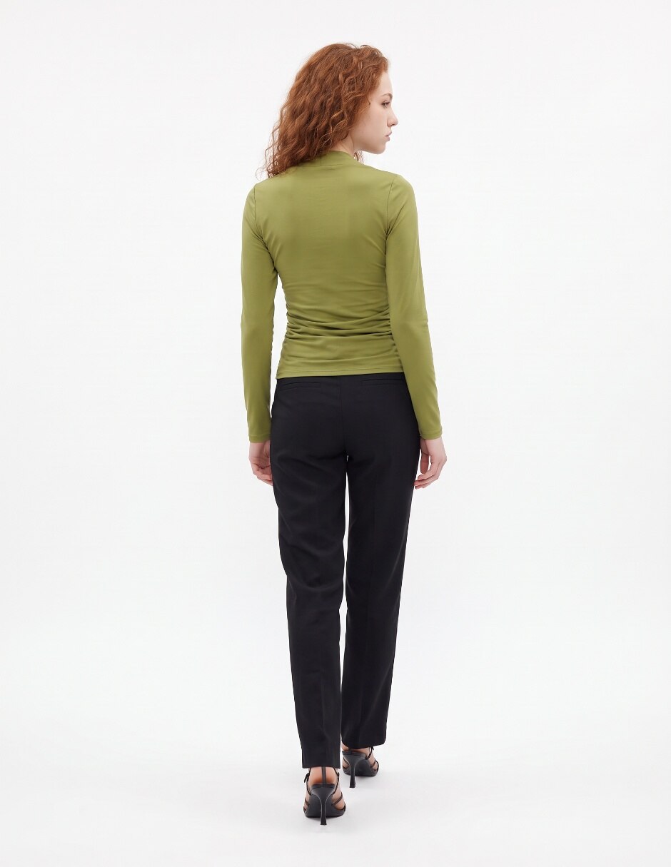 Blusa manga larga para mujer 2