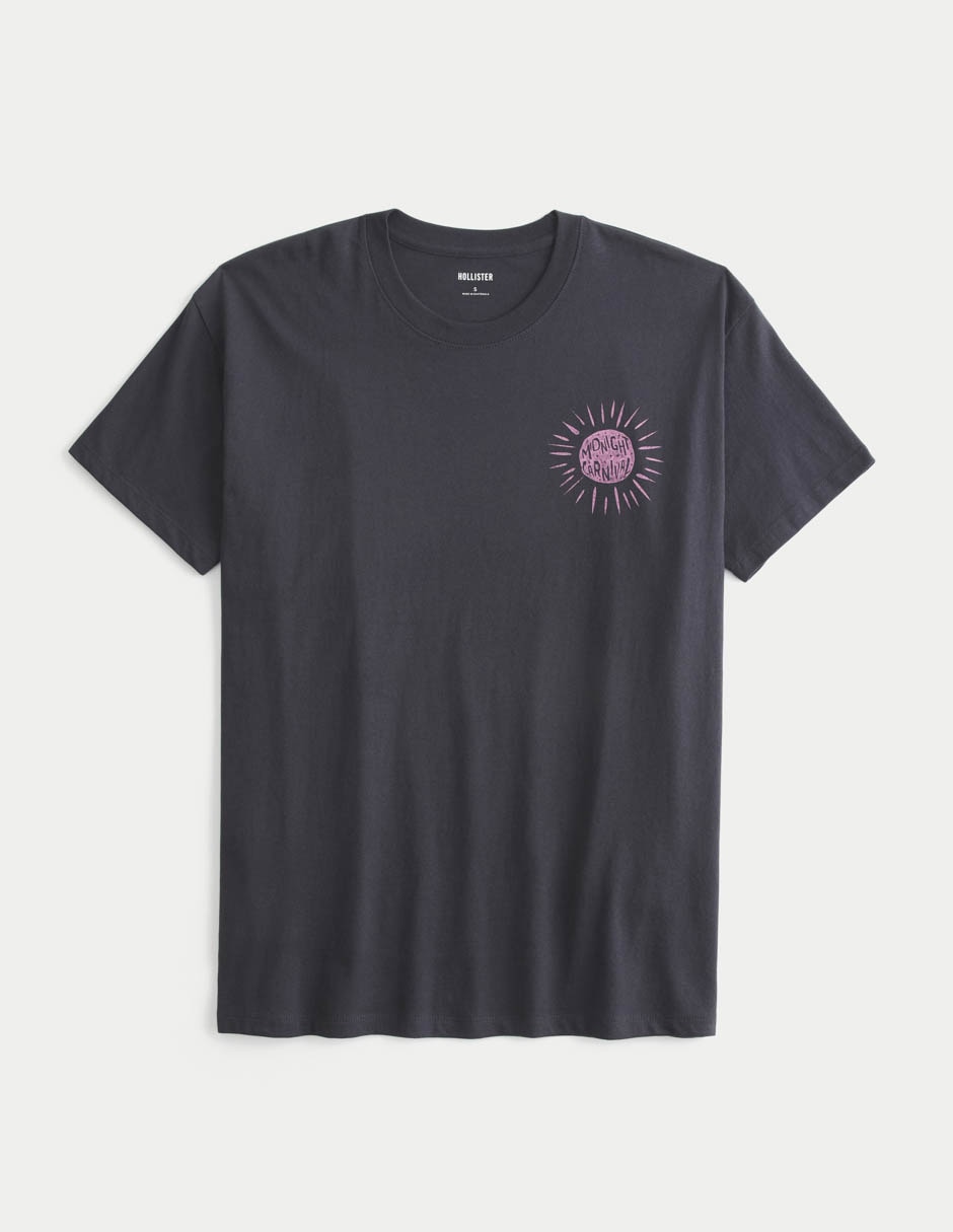 Playera manga corta cuello redondo mujer