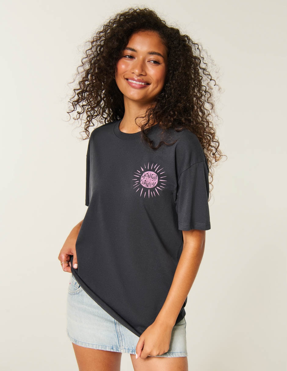 Playera manga corta cuello redondo mujer 3