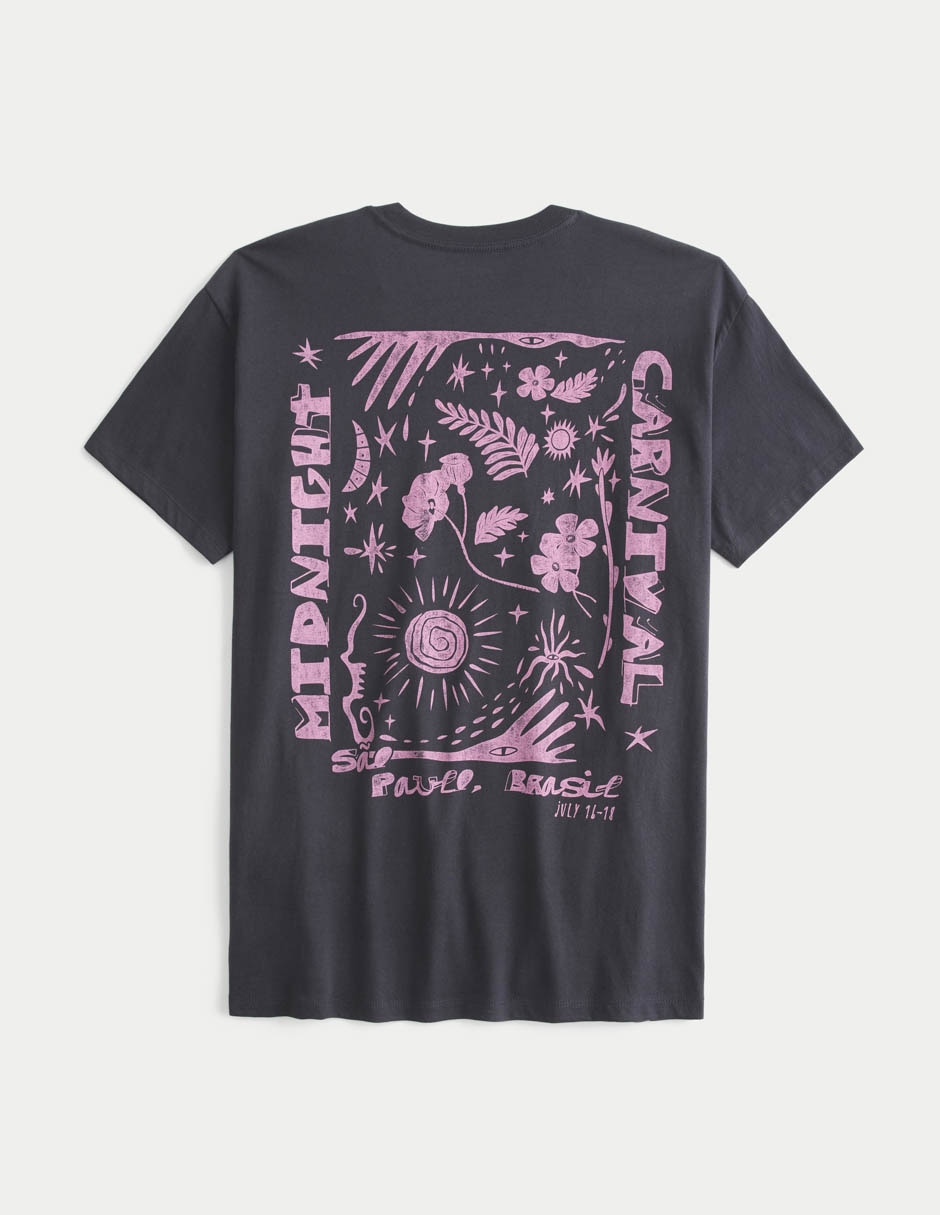 Playera manga corta cuello redondo mujer 4
