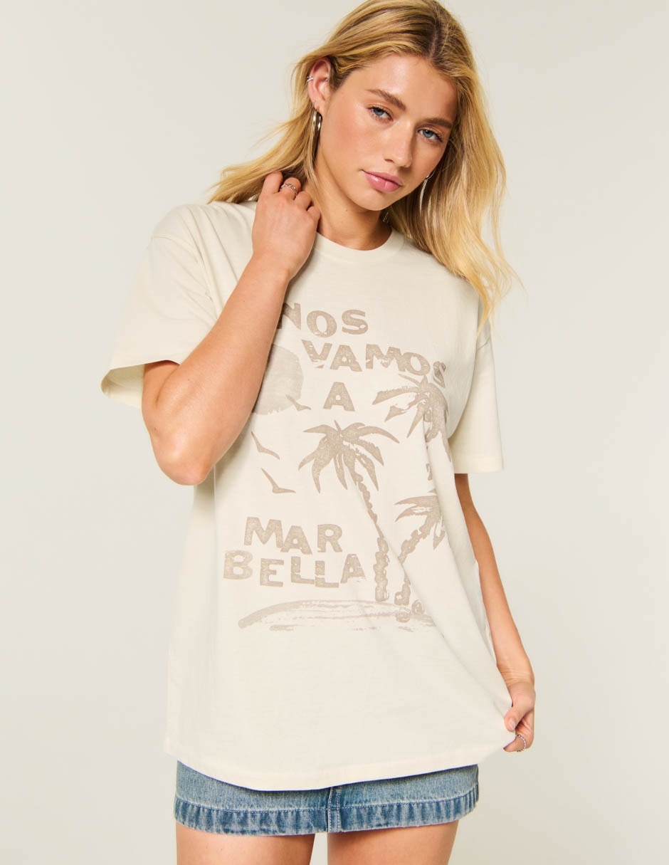 Playera manga corta cuello redondo mujer 3