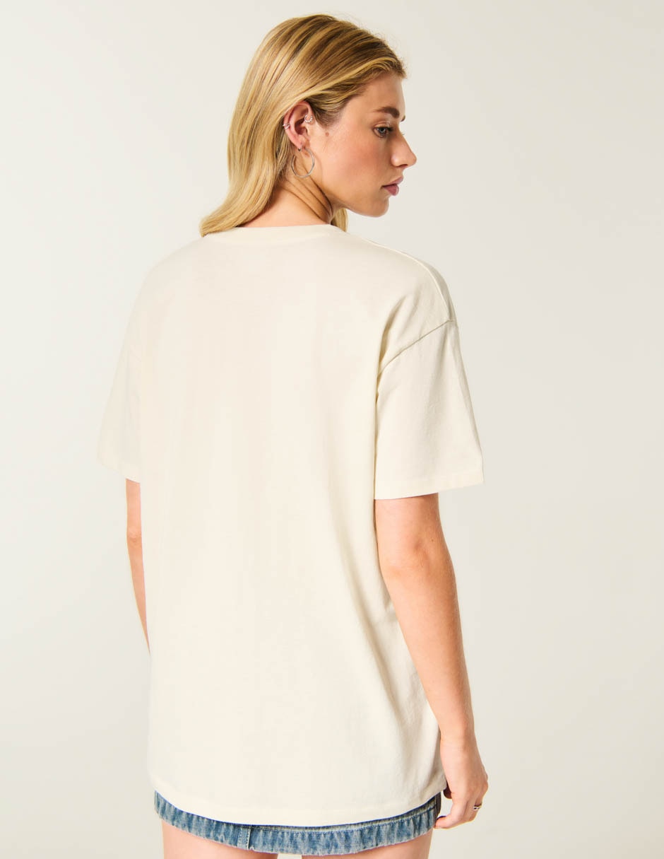 Playera manga corta cuello redondo mujer 2