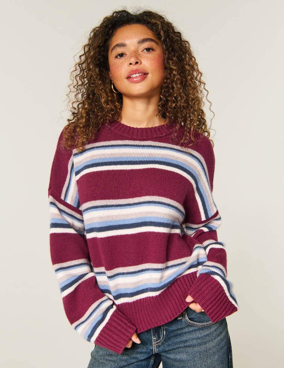 Suéter cuello redondo para mujer 3
