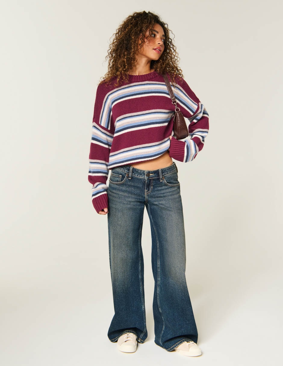 Suéter cuello redondo para mujer 4