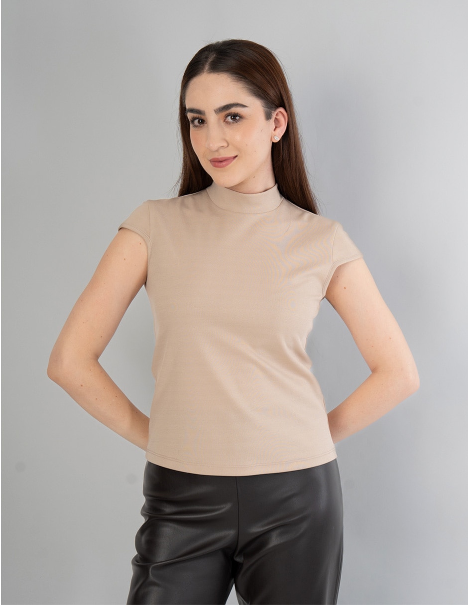 Blusa manga corta para mujer 1