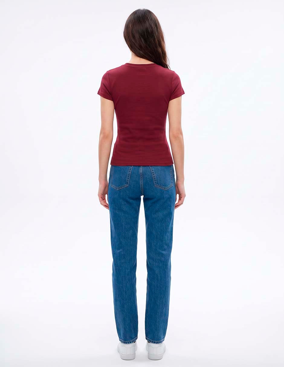 Playera tipo polo para mujer 4