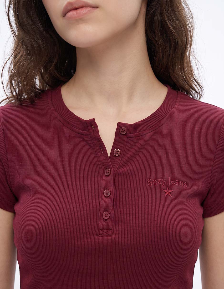 Playera tipo polo para mujer 3