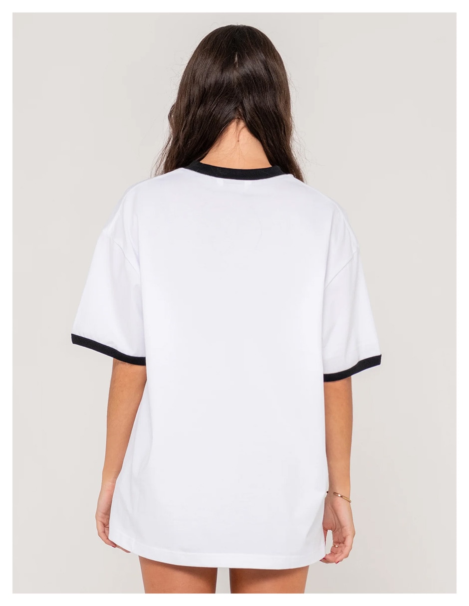 PLAYERA manga Corta Colección caricatura cuello Redondo para mujer 3