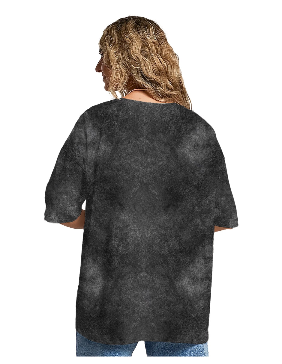 PLAYERA manga Corta Coleccion caricatura cuello Redondo para mujer 3