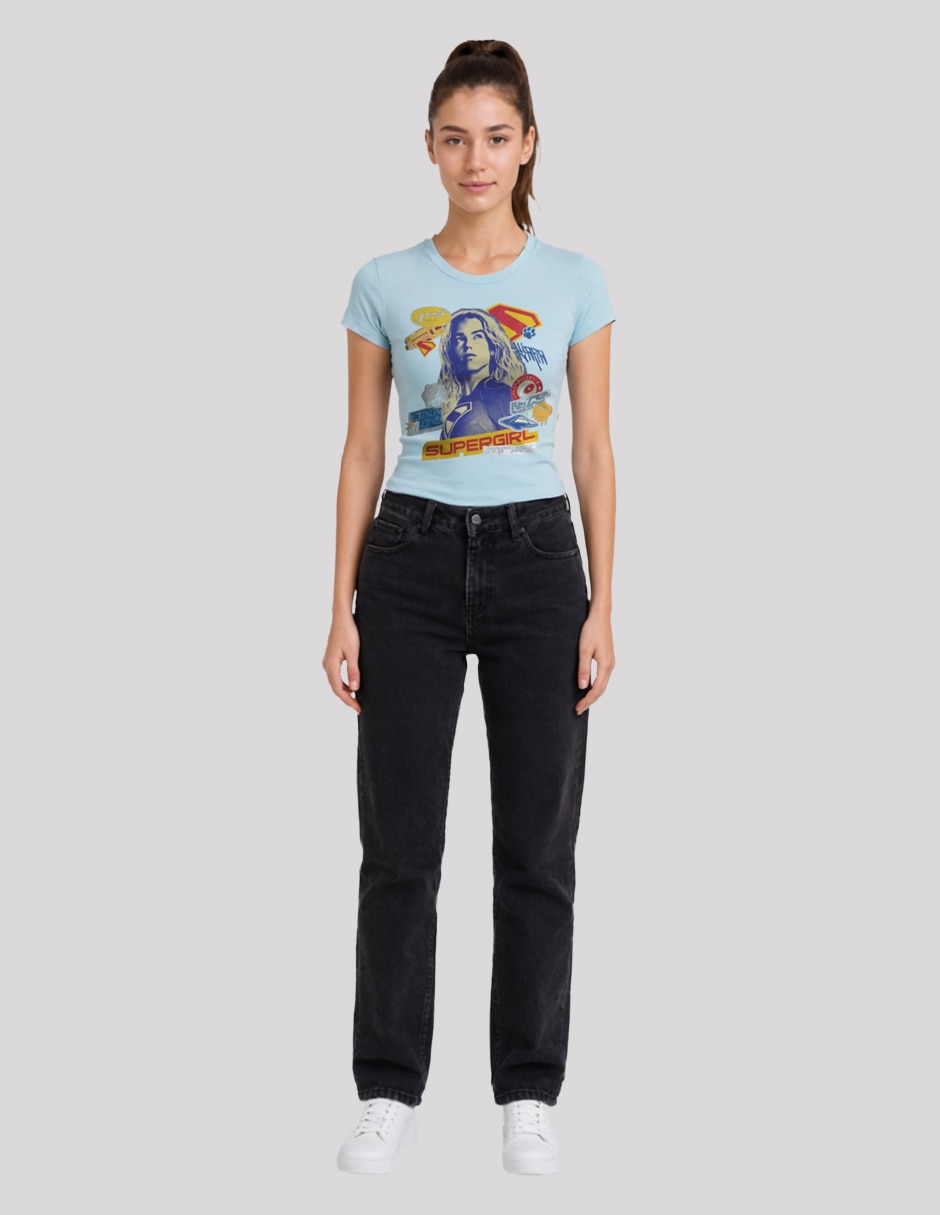 PLAYERA manga Corta Coleccion caricatura cuello Redondo para mujer 2