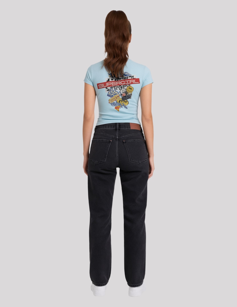 PLAYERA manga Corta Coleccion caricatura cuello Redondo para mujer 3