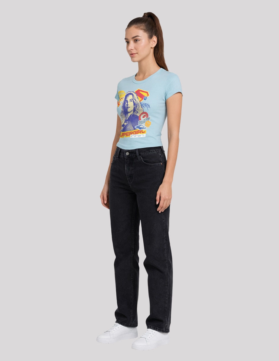 PLAYERA manga Corta Coleccion caricatura cuello Redondo para mujer 4