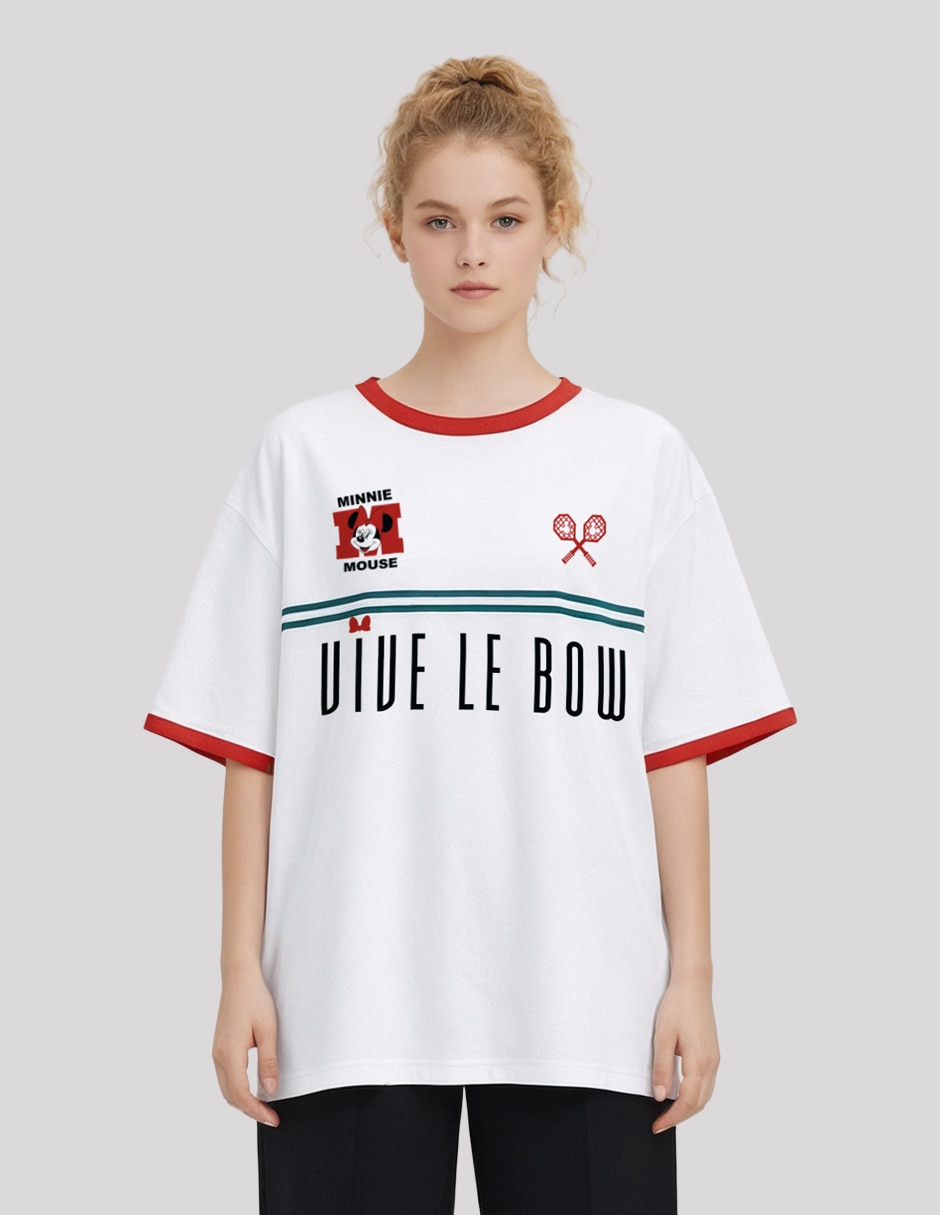 PLAYERA manga Corta Coleccion caricatura cuello Redondo para mujer