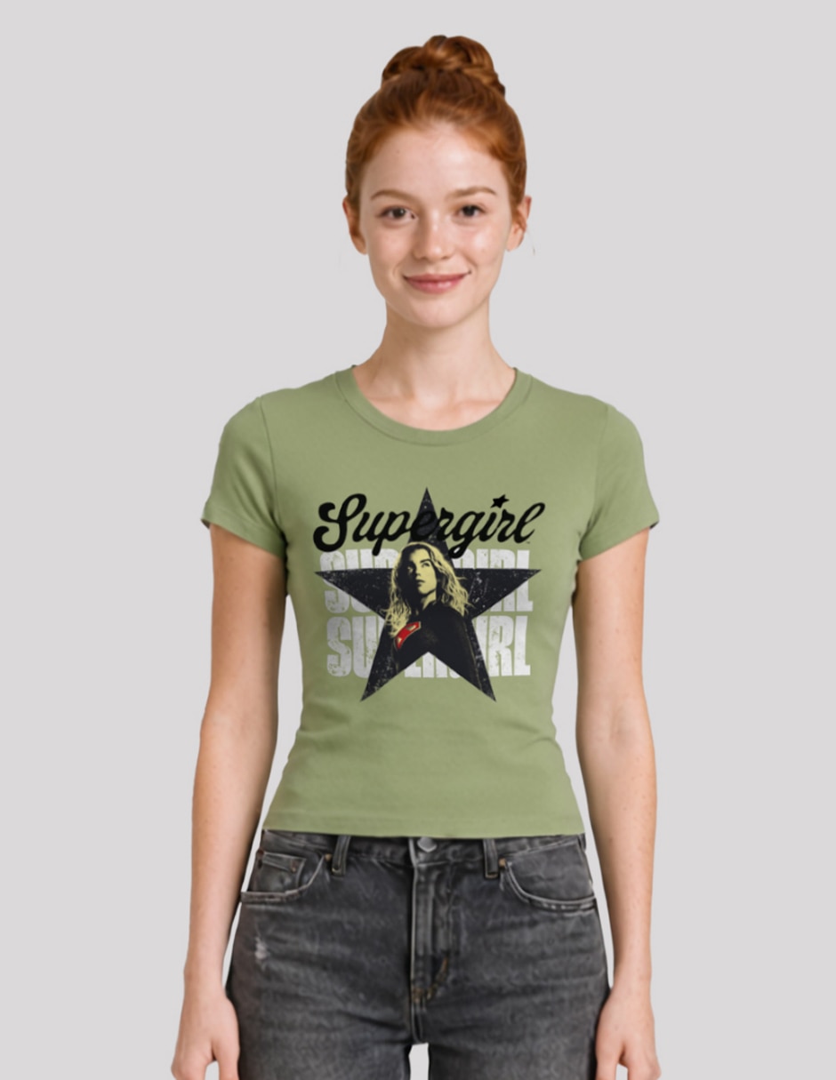 PLAYERA manga Corta coleccion caricatura cuello Redondo para mujer PLAYERA manga Corta coleccion caricatura cuello Redondo para mujer