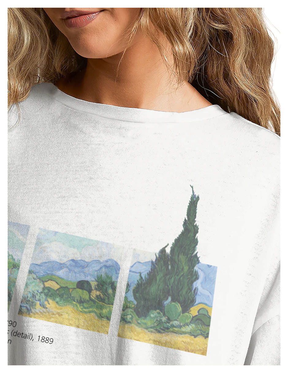 Playera manga corta coleccion caricatura cuello redondo para mujer 4