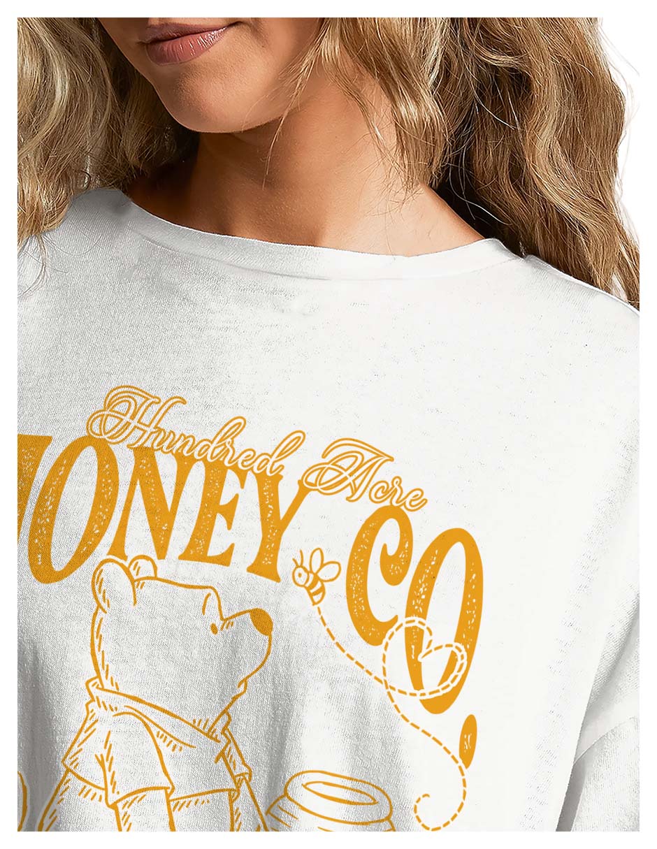 Playera manga corta coleccion caricatura cuello redondo para mujer 3