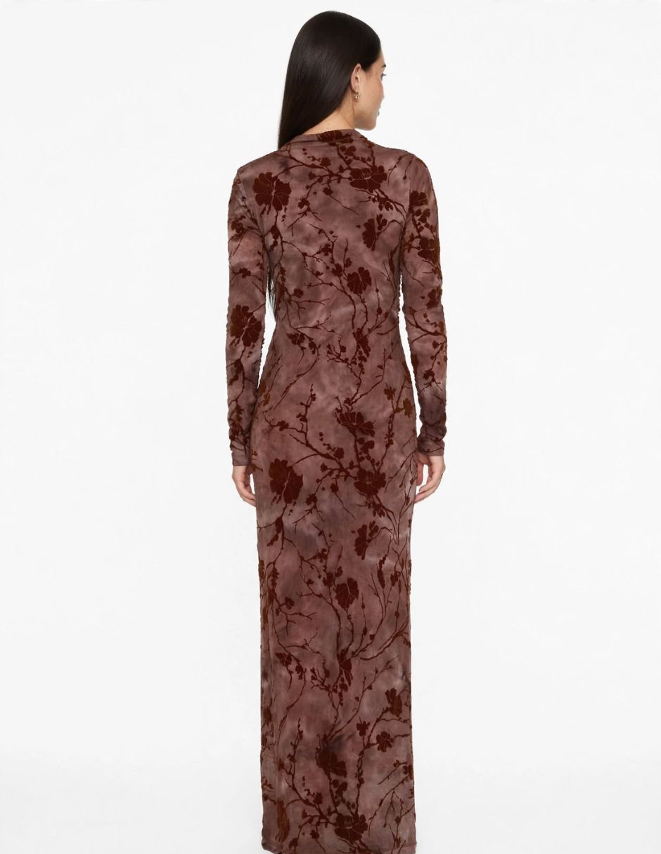 Vestido a la rodilla de fiesta para mujer 4