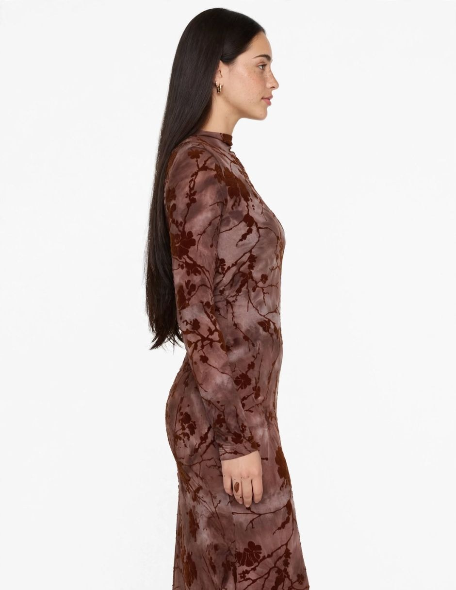 Vestido a la rodilla de fiesta para mujer 3