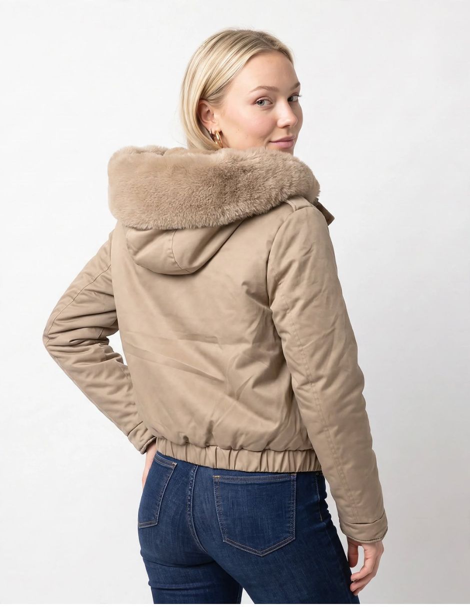 Chamarra casual para mujer 4