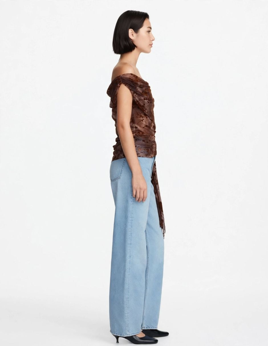 Top cuello Drapeado 3
