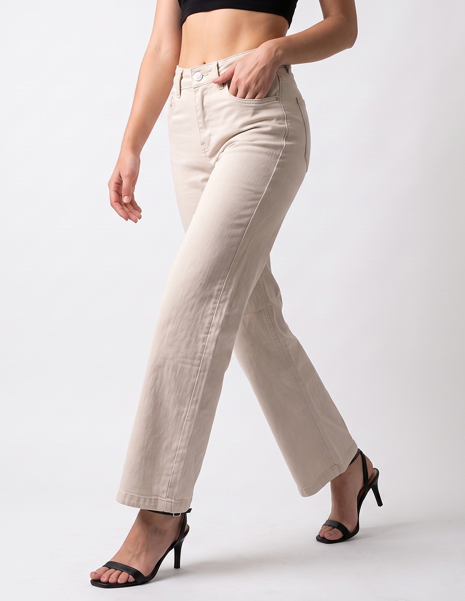 Jeans slim cintura para mujer 2