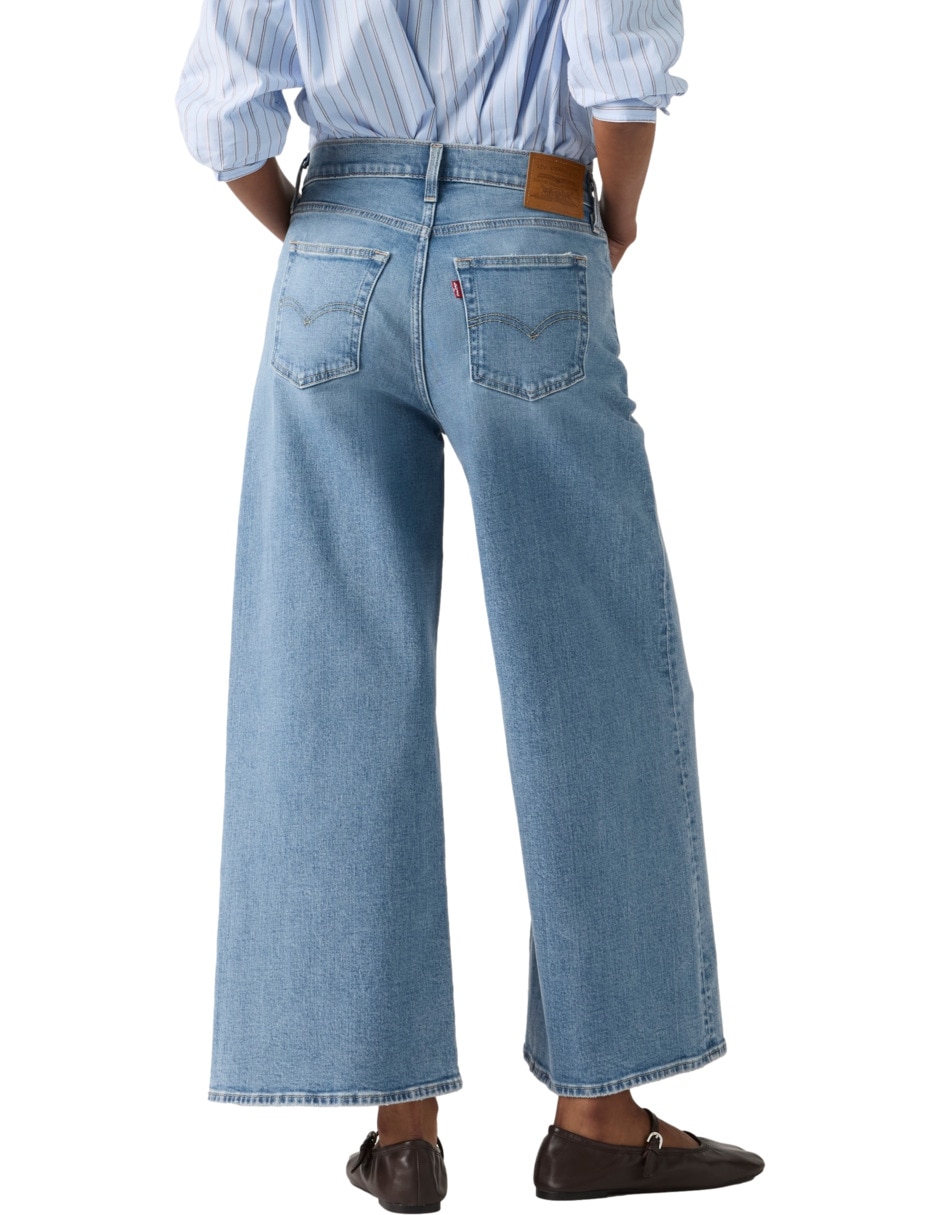 Jeans wide leg 728 para mujer 3
