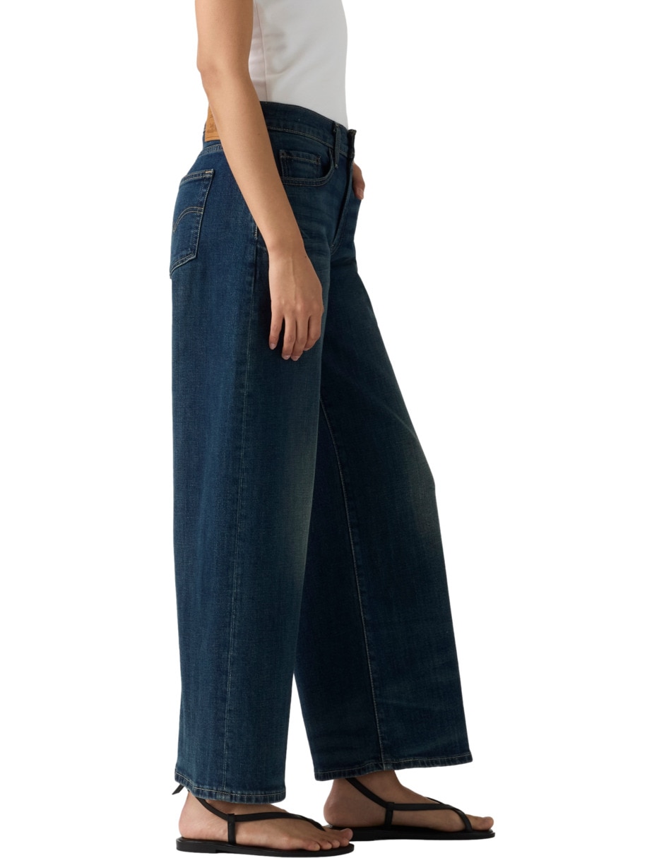 Jeans wide leg 728 para mujer 2