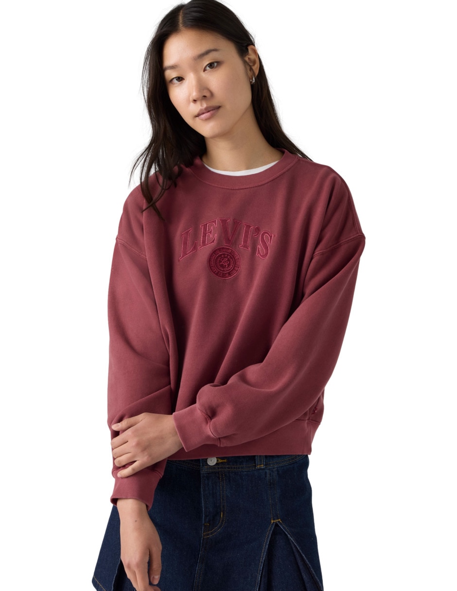Sudadera sin capucha para mujer 3