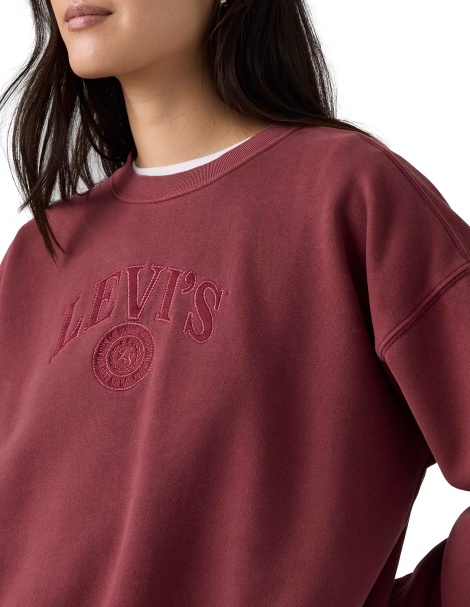 Sudadera sin capucha para mujer 4