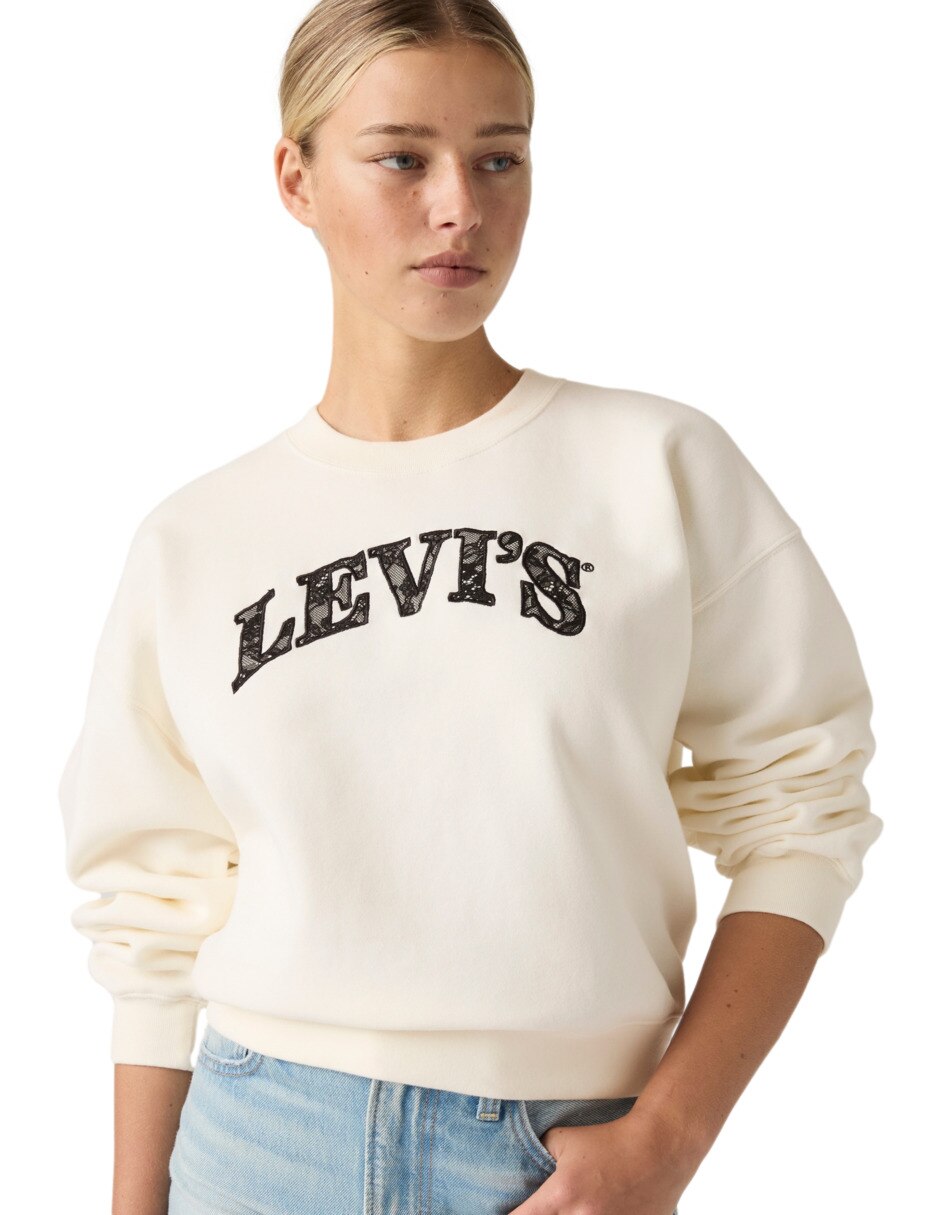 Sudadera sin capucha para mujer 3