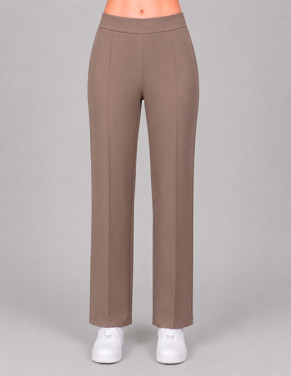 Pantalón regular regular para mujer