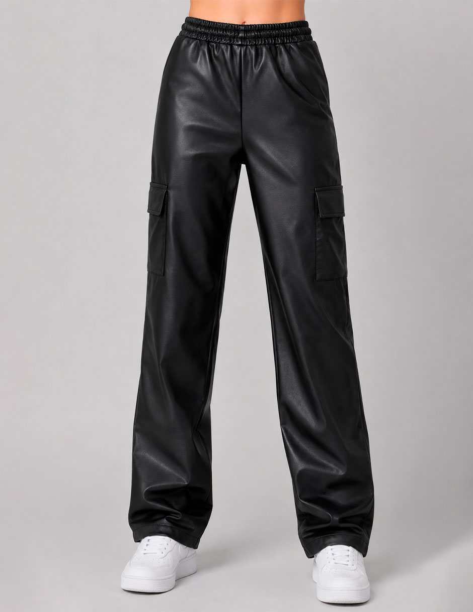 Pantalón cargo regular para mujer