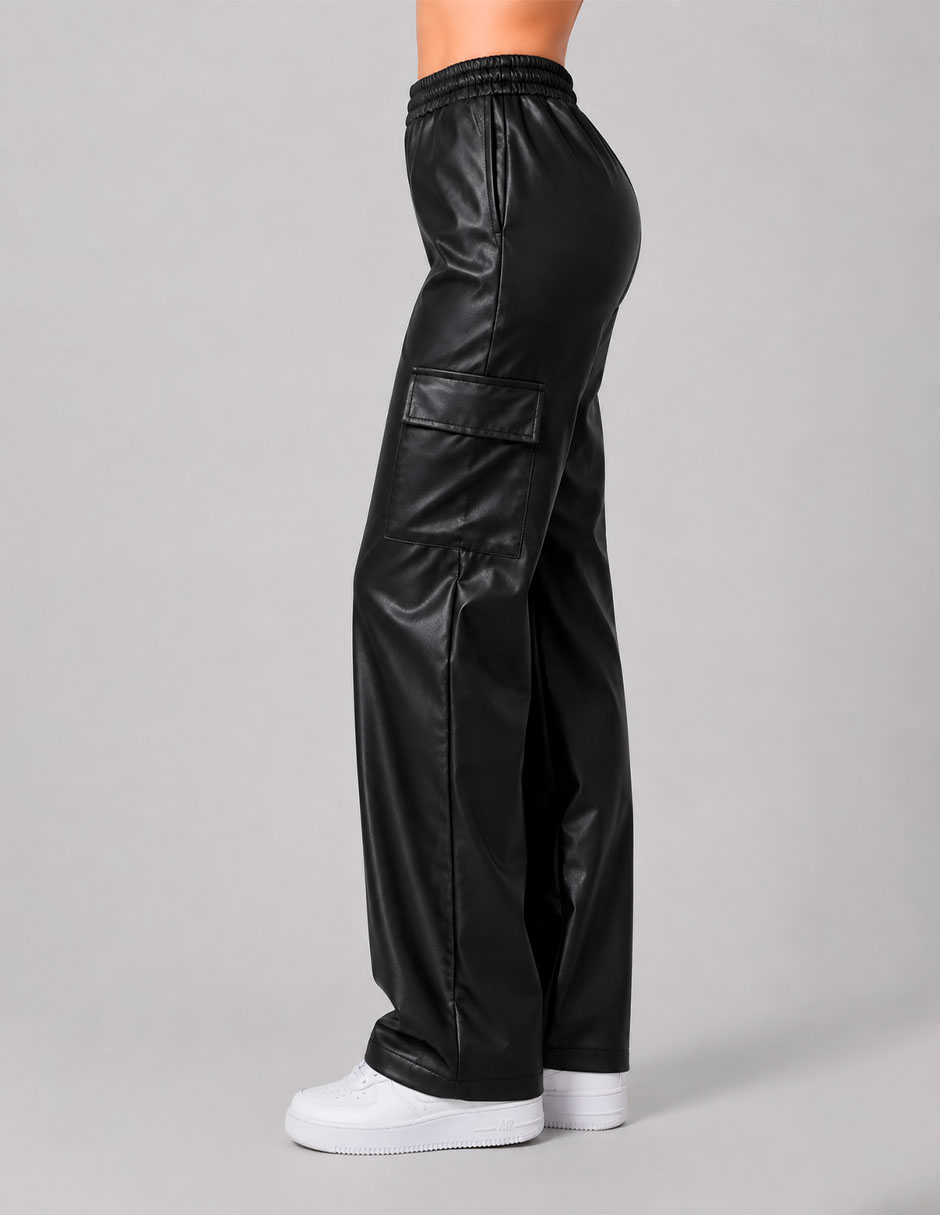 Pantalón cargo regular para mujer 2