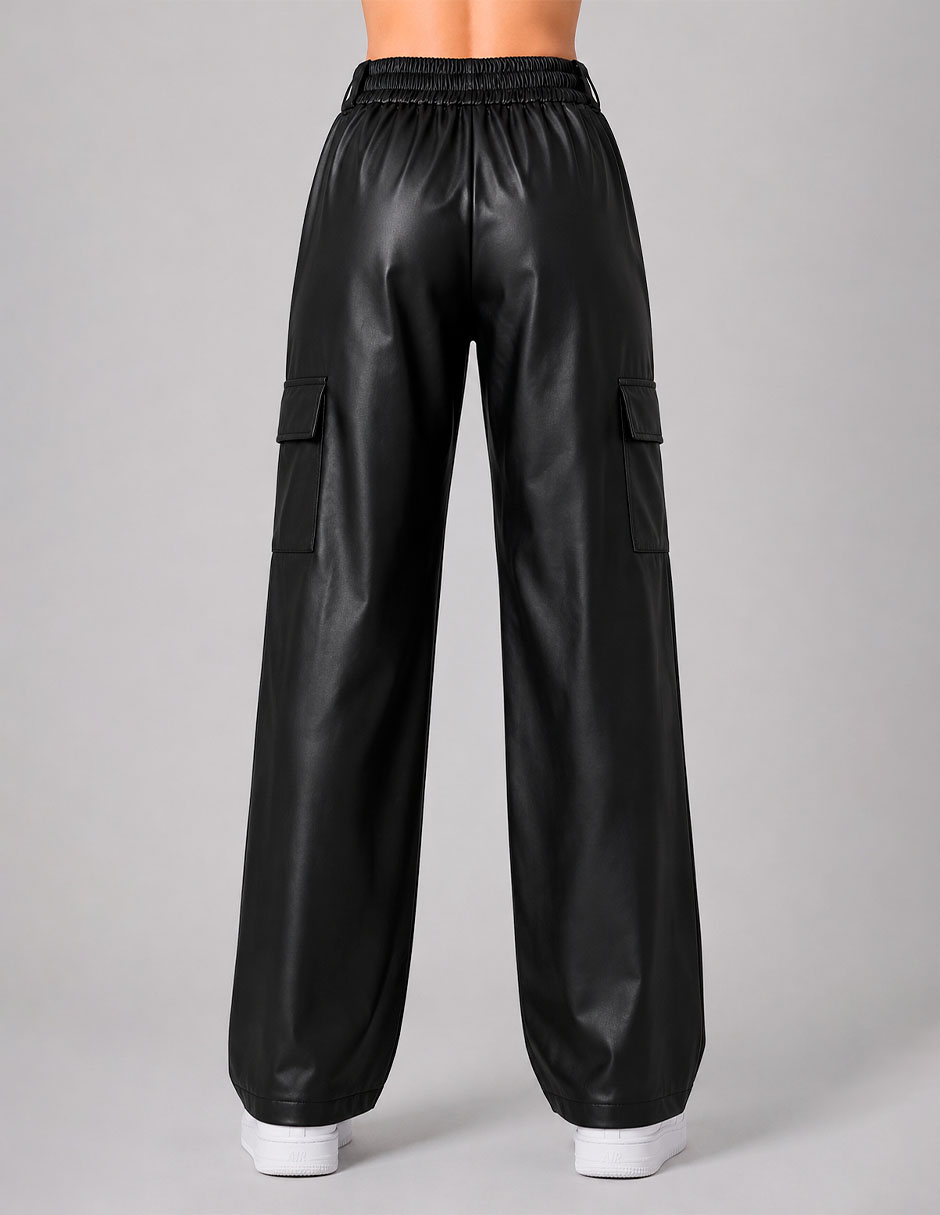 Pantalón cargo regular para mujer 3