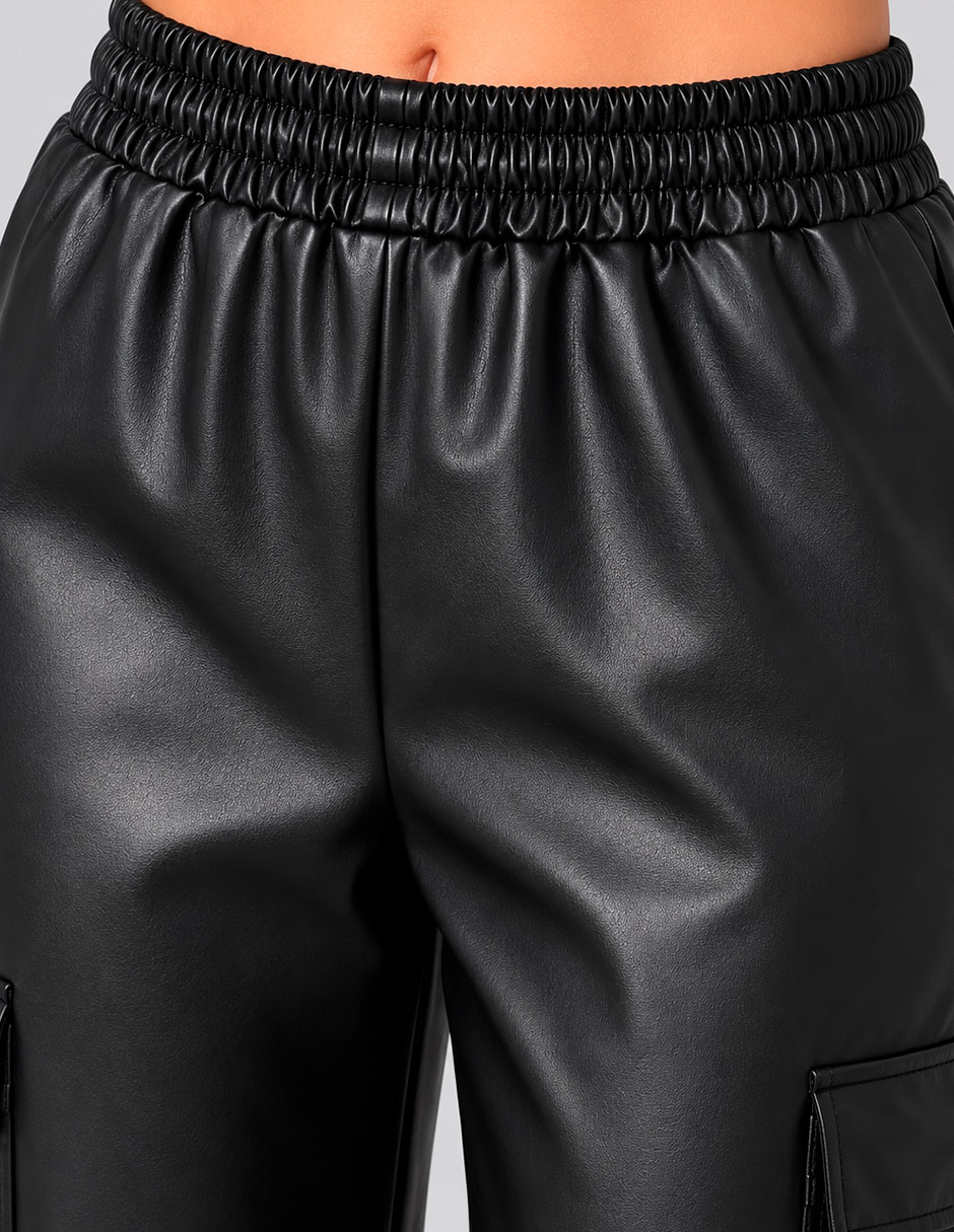 Pantalón cargo regular para mujer 4