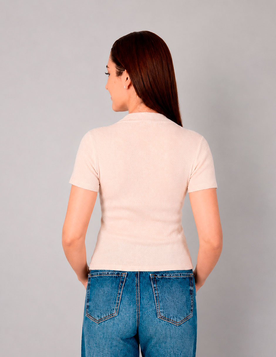 Blusa manga corta para mujer 2