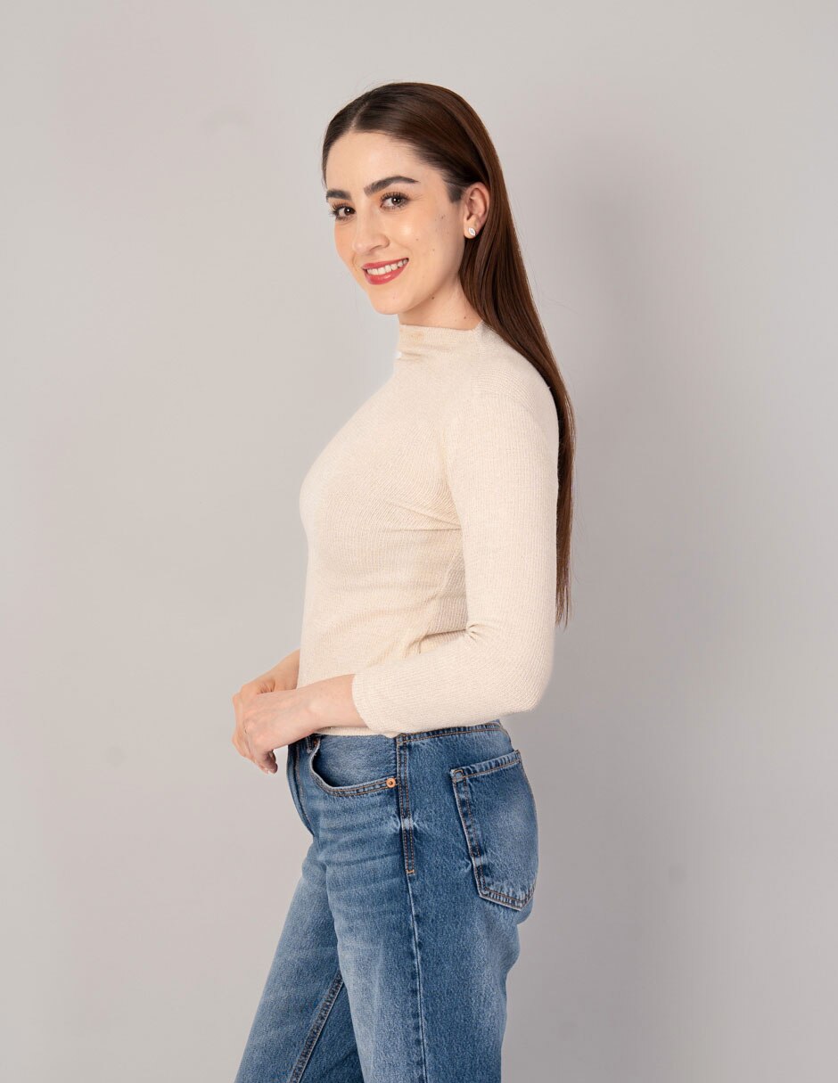 Blusa manga larga para mujer 2