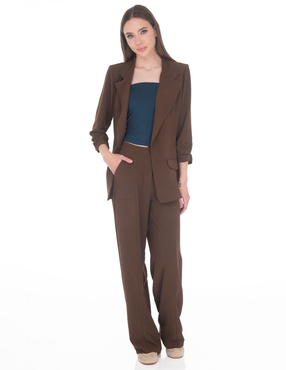 Saco sastreado casual para mujer 3